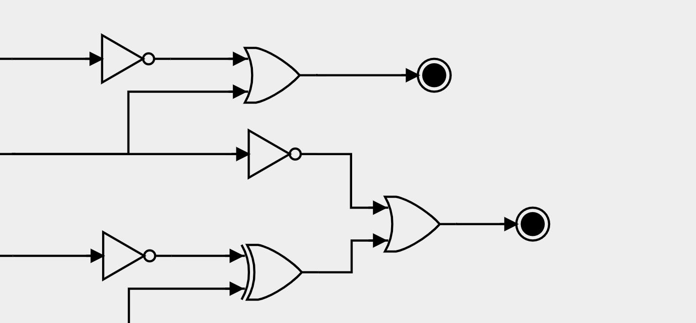 Logic gates simulator