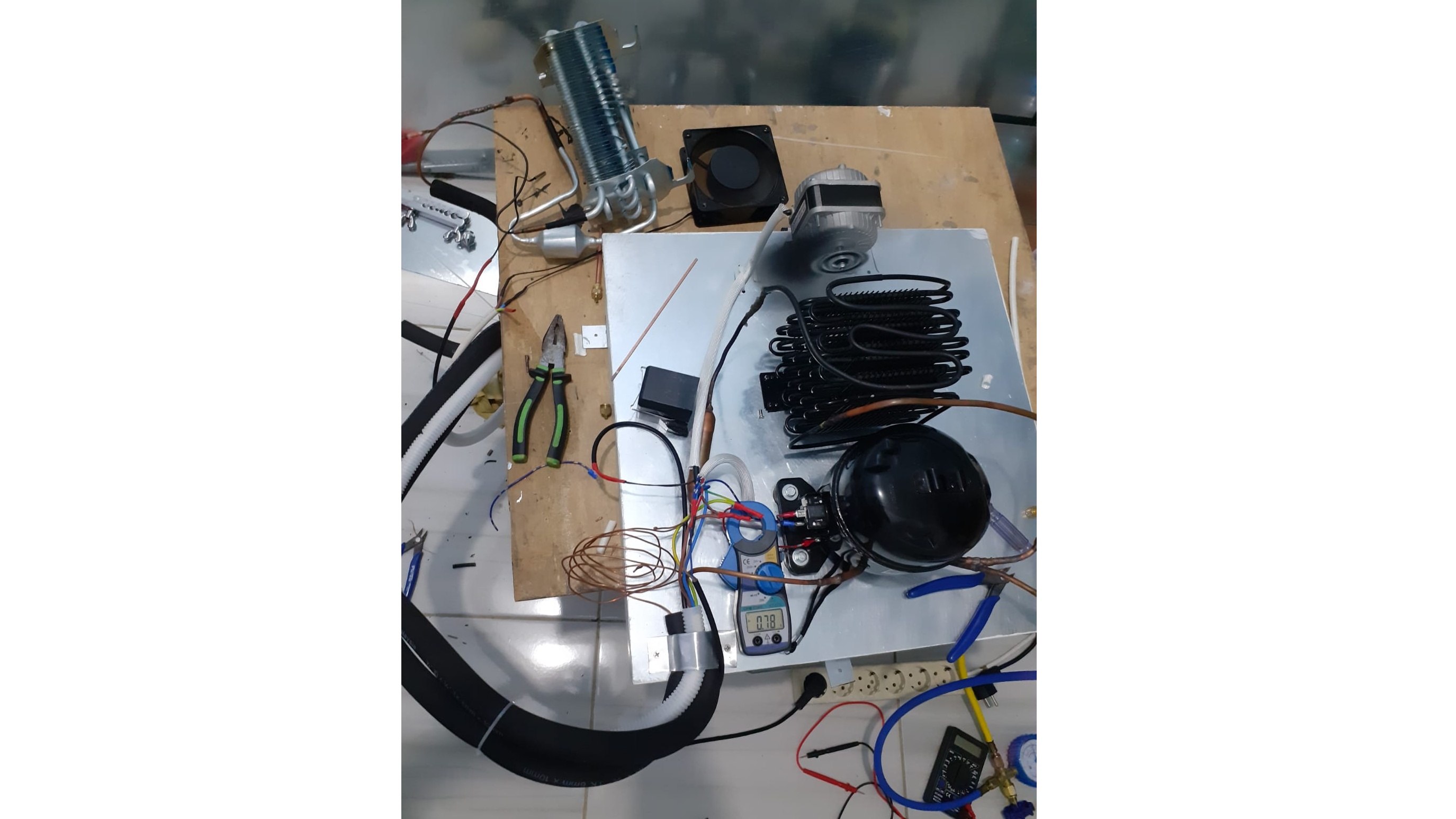 modul pendingin dirakit