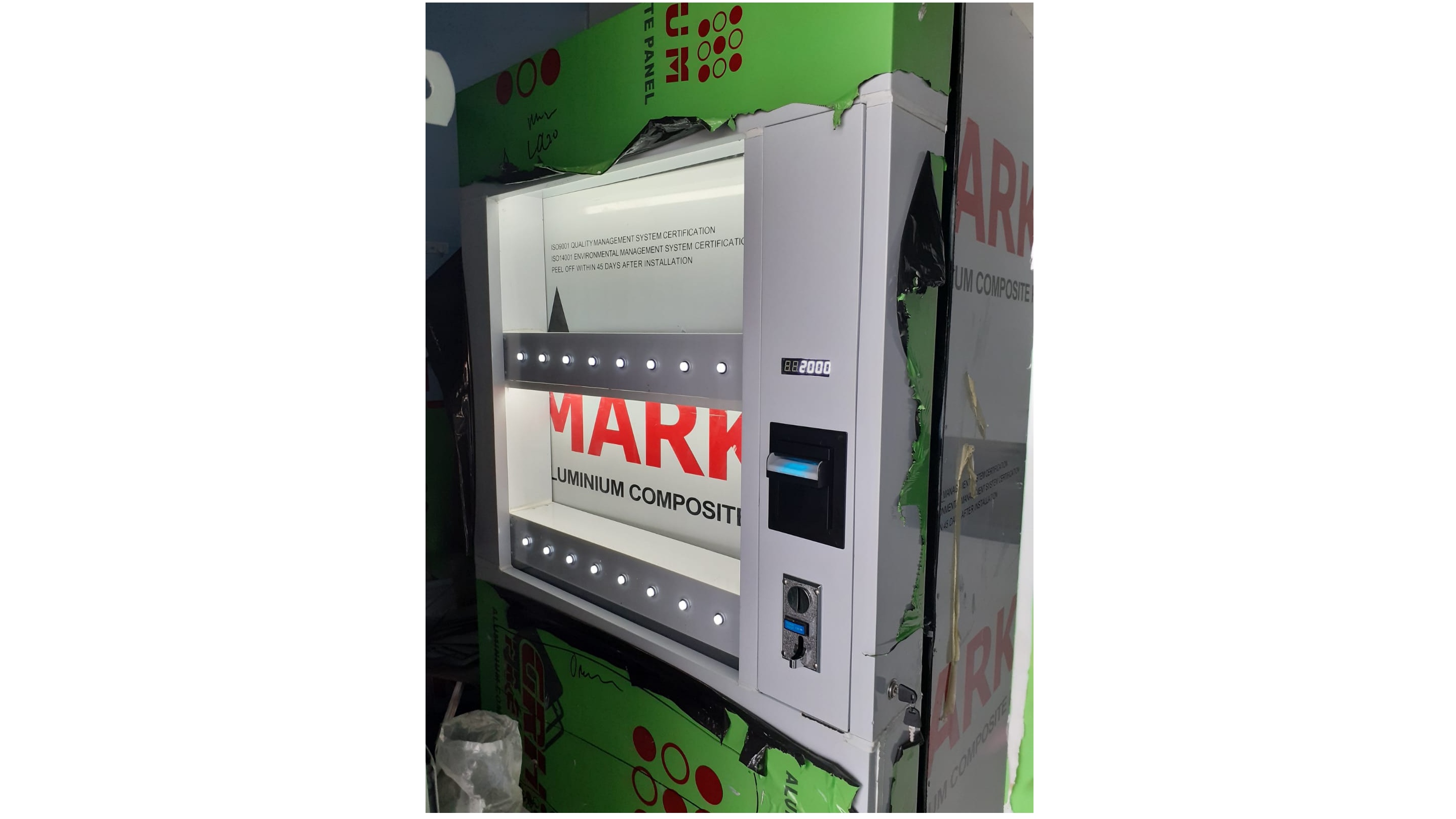 vending selesai rakit